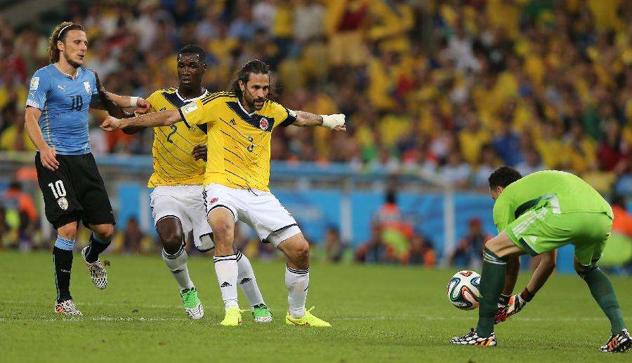 哥伦比亚vs乌拉圭，2014世界杯哥伦比亚vs乌拉圭